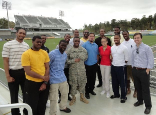 Sport Management Students Visit the Home of the Carolina RailHawks